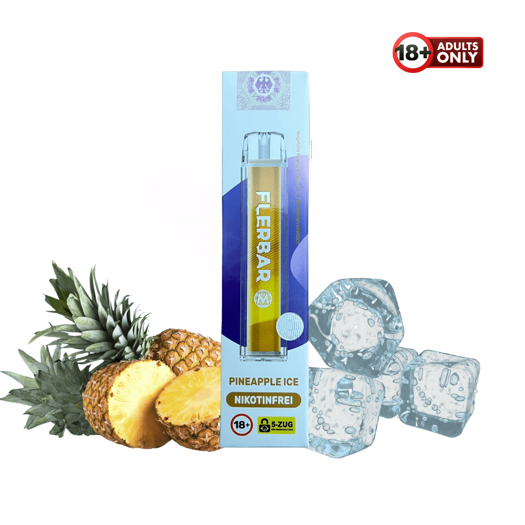 Flerbar M Vape Pineapple Ice Nikotinfrei - EdenVape24